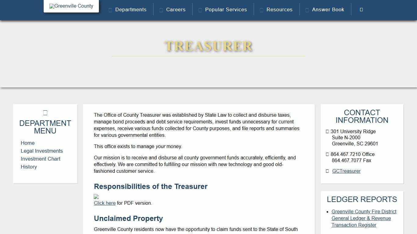 County of Greenville, SC